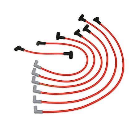 ThunderVolt 8.2 Custom 6 Cylinder Red Spark Plug Wire Set