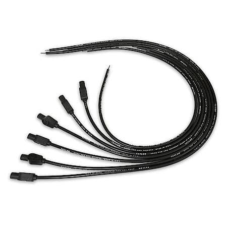 8mm Spiro-Pro Universal 6cyl 180 Black Ignition Wire