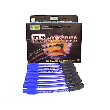 409 Spiro-Pro Custom Blue Spark Plug Wire Set