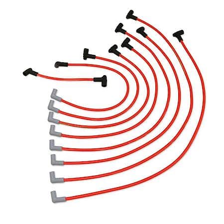 ThunderVolt 8.2 Custom 8 Cylinder Red Spark Plug Wire Set