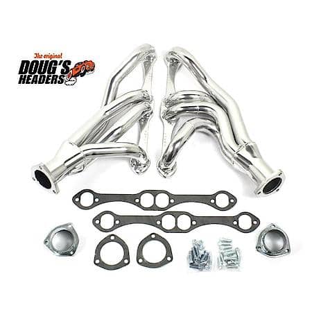 62-67 Nova Stock/MII SBC Long Tube Slvr
