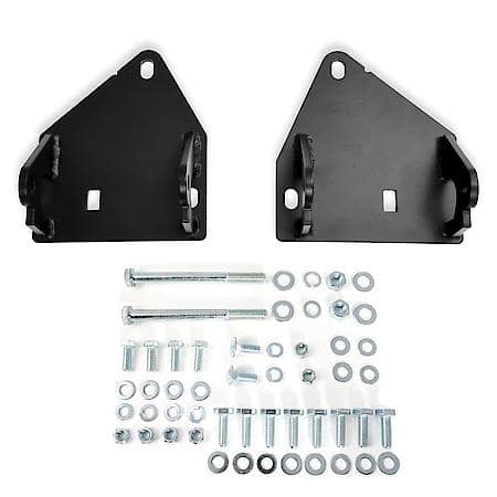 64-67 GM A Body LS Swap Motor Mount Black Coat
