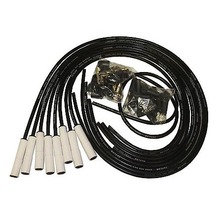 8mm Spiro Pro White Ceramic Boot Race Fit Wire Set 180 Black