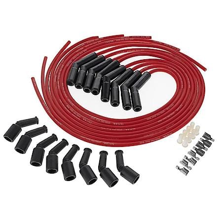 8mm Spiro Pro Black Ceramic 135 Degree Red