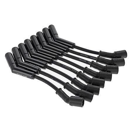 ThunderVolt 8.2  LS 8 cyl 9.5in 135░ black wire, black ceramic