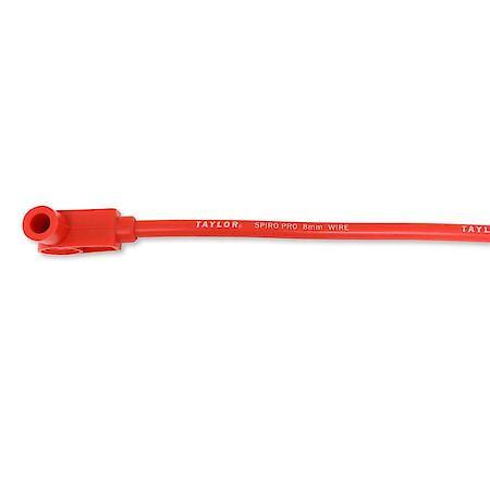 Spiro-Pro 8Mm Custom 8 Cylinder Red Spark Plug Wire Set
