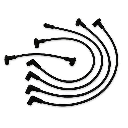 Streethunder Custom 4 Cylinder Black Spark Plug Wire Set