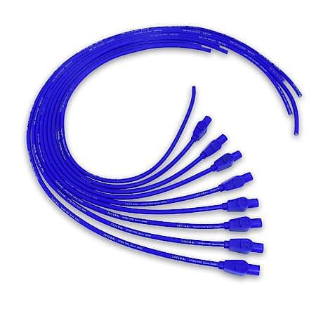 8mm Spiro-Pro Universal 8 Cylinder 180 Blue Ignition Wire