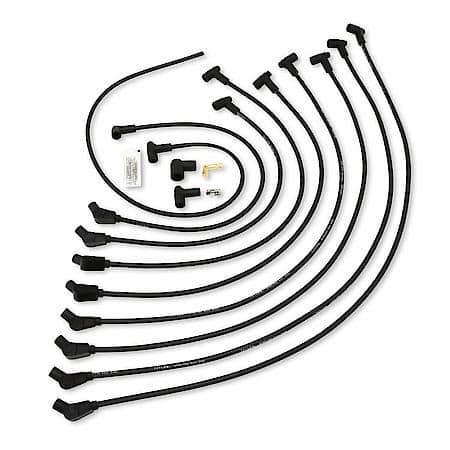 409 Spiro-Pro Race Fit 135 12in. Black Spark Plug Wire