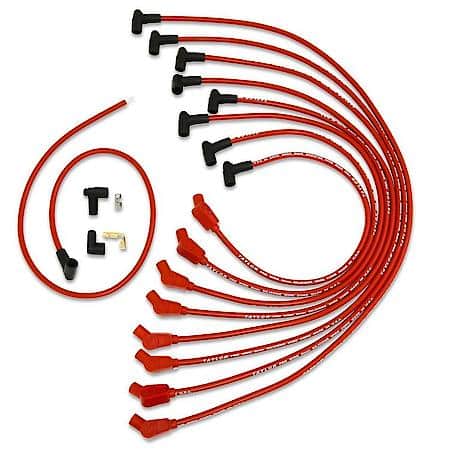 8mm Race Fit Spiro-Pro Red Spark Plug Wire