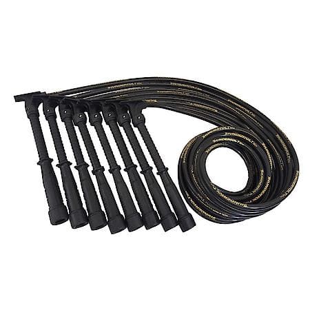 409 Spiro-Pro Fat Hemi Black Plug Wires