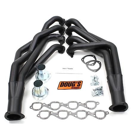 55-57 Chevy BBC Long Tube Black Ctd