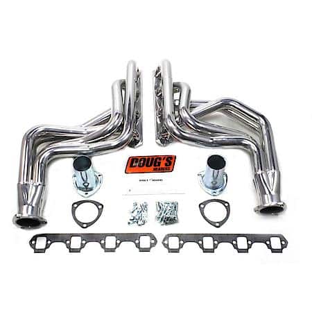 48-77 Ford MII SBF Long Tube Silver Ctd