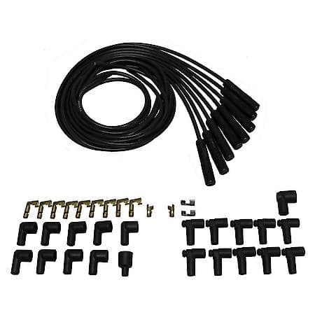 8mm Spiro Pro Black Ceramic Boot Universal Wire Set 180? Black