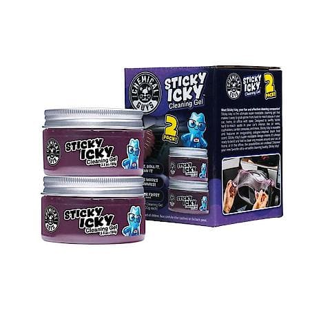 Sticky Icky Car Cleaning Gel, 3.5 oz., 2-Pack
