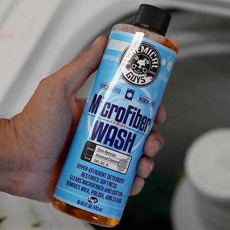 Microfiber Wash Cleaning Detergent Concentrate : Restore ultra plush softness, 16 oz.