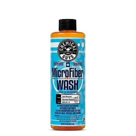 Microfiber Wash Cleaning Detergent Concentrate : Restore ultra plush softness, 16 oz.