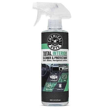Total Interior Cleaner and Protectant, New Car Smell, 16 oz.