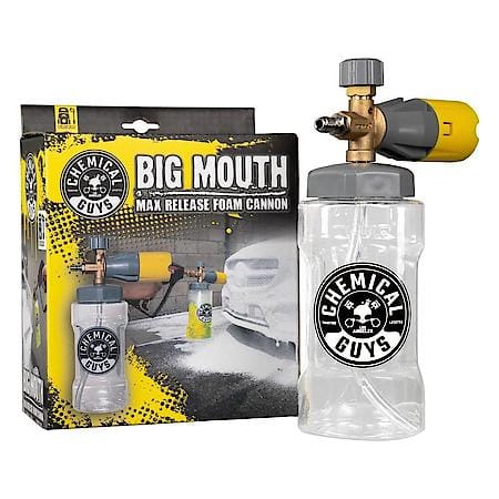 Big Mouth Max Release Foam Cannon : Easy-adjust knob gives you ultimate control over your foam.