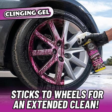 Two Face Wheel Cleaner, Color Changing Easy Cleaning, 16 Fl.oz.