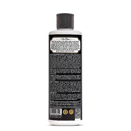 Headlight Restorer And Protectant : Keep your headlights bright and remove discoloration, 16 oz.