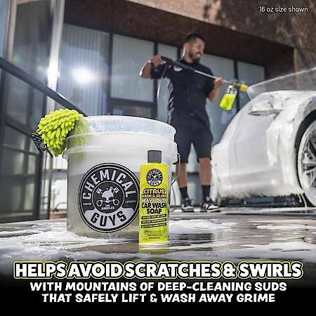 Citrus Wash And Gloss Heavy Duty Car Wash Soap, 64 Oz.