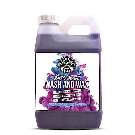Extreme Bodywash & Wax: Generates thick foam to lift dirt & debris, 64 Oz.