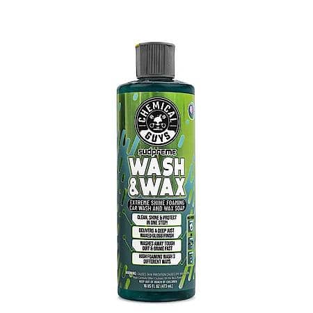 Sudpreme Wash & Wax: Extreme Shine Foaming Car Wash and Wax Soap, 16 Oz.