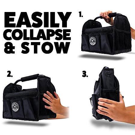 Collapsible Detailing Caddy, 11.75" X 10" X 12"