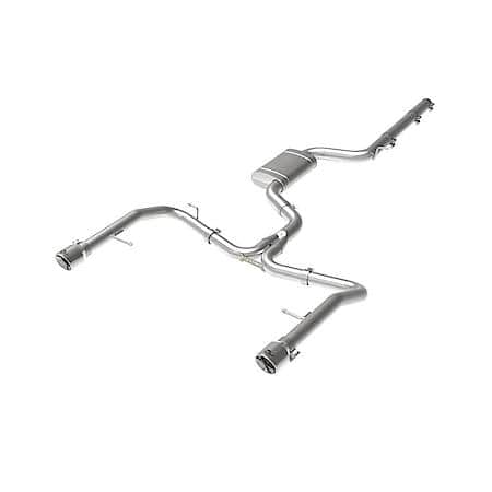 MACH Force-Xp 3" to 2-1/2" Stainless Steel Cat-Back Exhaust System, Polished