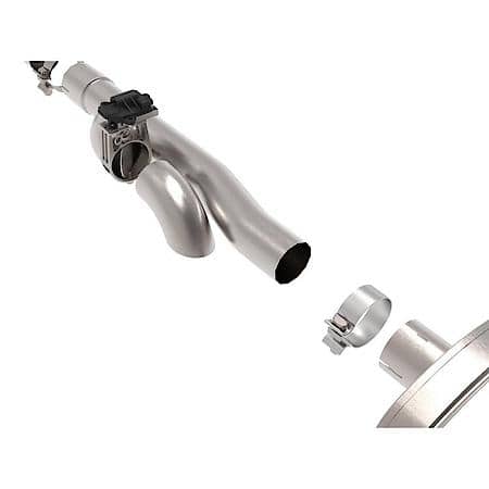 Gemini XV 3" 304 Stainless Steel Cat-Back Exhaust System with Cut-Out, Polished