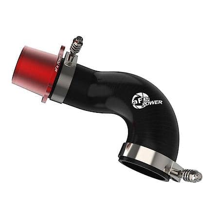 BladeRunner Turbo Muffler Delete for aFe Charge Pipe, Red