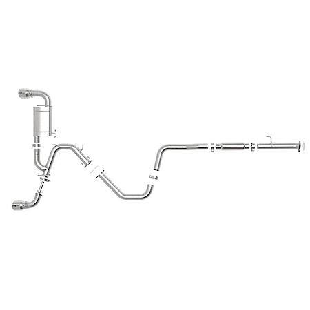 Takeda-ST 3" 304 Stainless Steel Cat-Back Exhaust System with Polished Tips