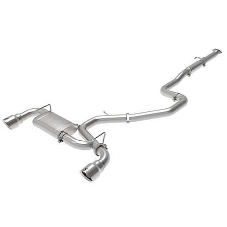 Takeda-ST 3" 304 Stainless Steel Cat-Back Exhaust System with Polished Tips