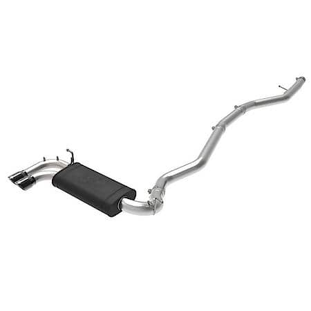 MACH Force-XP 2-1/2" 304 Stainless Steel Cat-Back Exhaust System with Black Tips