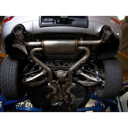 Vulcan Series 3" 304 Stainless Steel Cat-Back Exhaust System Black