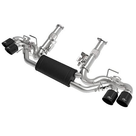 MACH Force-Xp 304 Stainless Steel Cat-Back Exhaust with Muffler Black (with NPP)