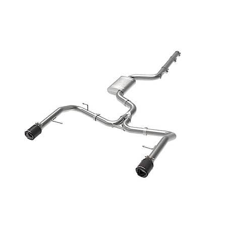 MACH Force-Xp 3" to 2-1/2" Stainless Steel Cat-Back Exhaust System, Carbon