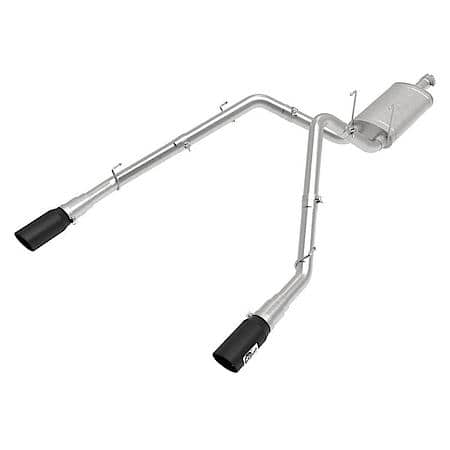 Apollo GT Series 3" 409 Stainless Steel Cat-Back Exhaust System with Black Tip