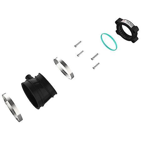 Silver Bullet Throttle Body Spacer Kit, Black