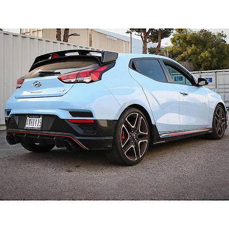 Takeda-ST 3" 304 Stainless Steel Cat-Back Exhaust System with Black Tips