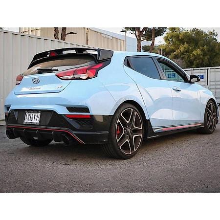 Takeda-ST 3" 304 Stainless Steel Cat-Back Exhaust System with Black Tips