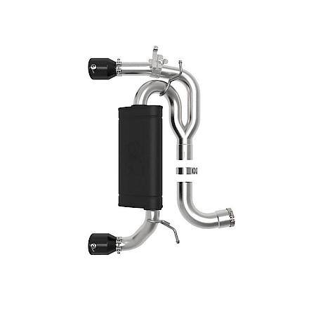 MACH Force-XP 3" to 2-1/2" 304 Stainless Steel Axle-Back Exhaust, Black