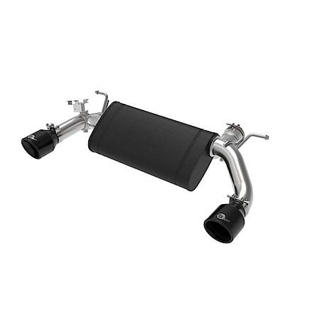 MACH Force-XP 3" to 2-1/2" 304 Stainless Steel Axle-Back Exhaust, Black