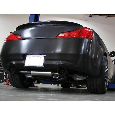 Takeda 2-1/2" 304 Stainless Steel Cat-Back Exhaust System with Black Tips