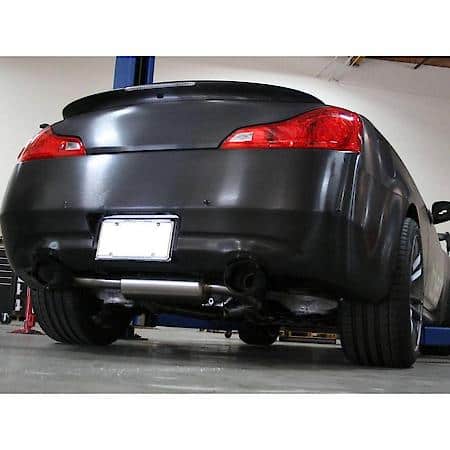 Takeda 2-1/2" 304 Stainless Steel Cat-Back Exhaust System with Black Tips