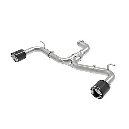 MACH Force-Xp 3" to 2-1/2" Stainless Steel Axle-Back Exhaust System, Carbon