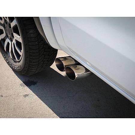 Rebel Series 3" 304 Stainless Steel Cat-Back Exhaust System with Polished Tips