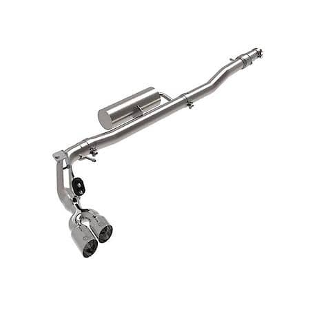 Rebel Series 3" 304 Stainless Steel Cat-Back Exhaust System with Polished Tips