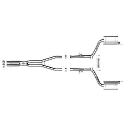 MACH Force-Xp 3" 304 Stainless Steel Cat-Back Exhaust System